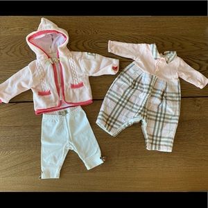 Burberry babies clothes